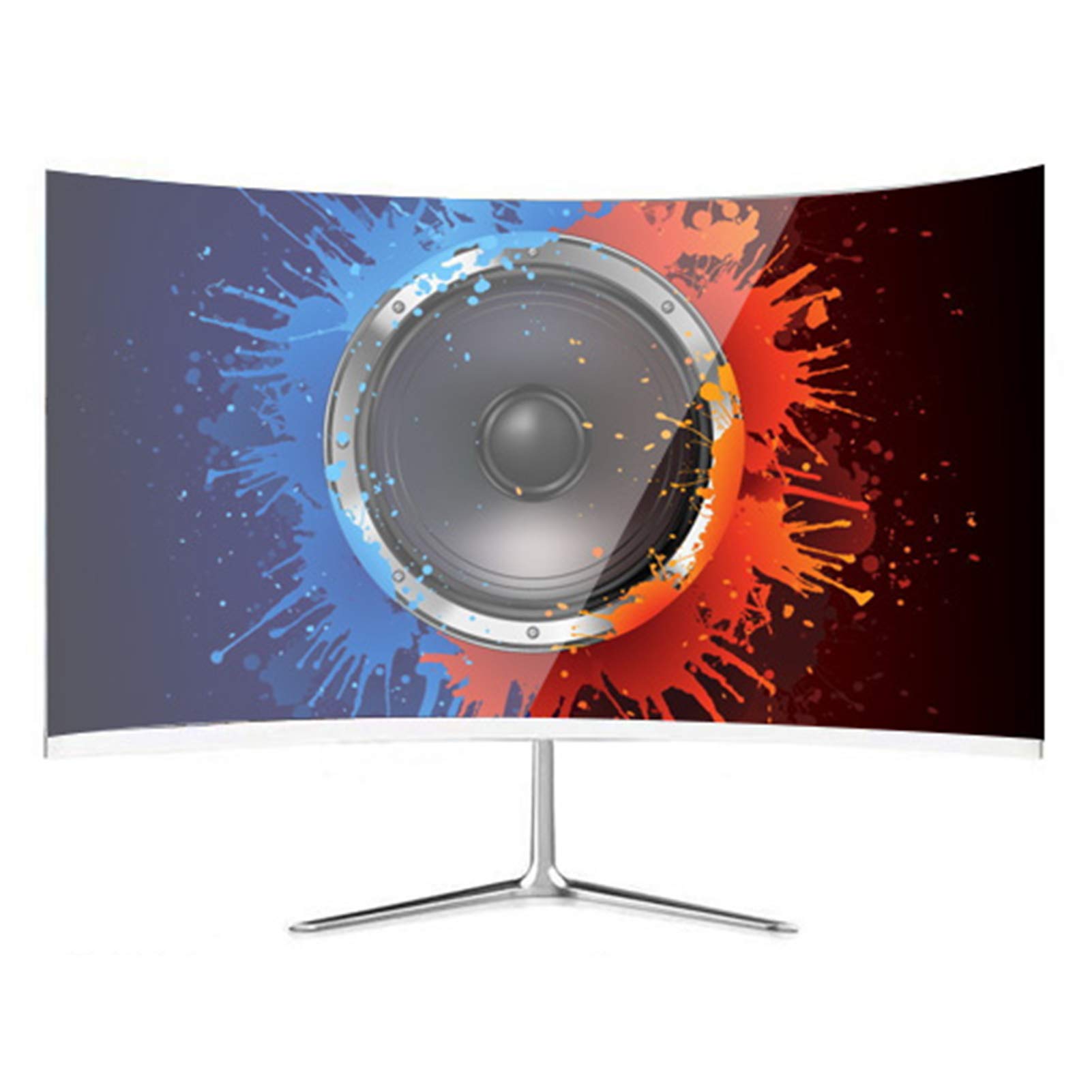 ZZYH 24 Inch 2K Full HD Monitor (2560x1440) - Ultra Thin Bezel, 75Hz Refresh Rate, VGA & HDMI Ports, Eye Care Technology for Home Office & Gaming | Computer Display Screen for Work, Entertainment & Graphic Design