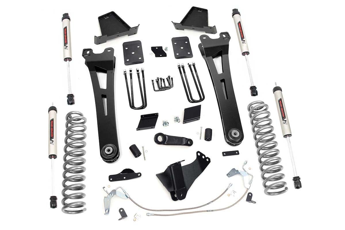 6 Inch Lift Kit for Ford F-250 Super Duty (2011-2014) - Heavy Duty Diesel Radius Arm with OVLD V2 Technology - Perfect for Off-Roading & Truck Customization