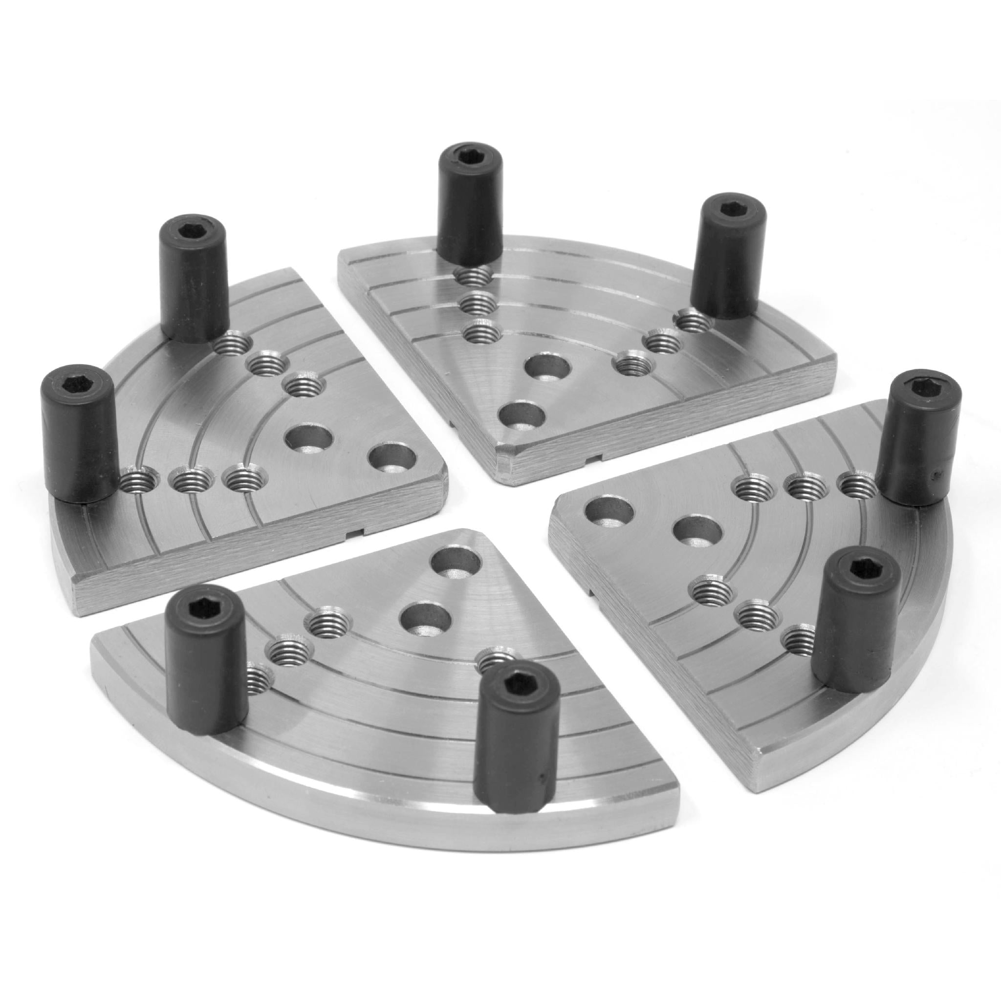 5 Inch Flat Lathe Chuck Jaws WEN LA421F for Bowl Turning - Perfect for Woodturning, DIY Projects & Professional Woodworking