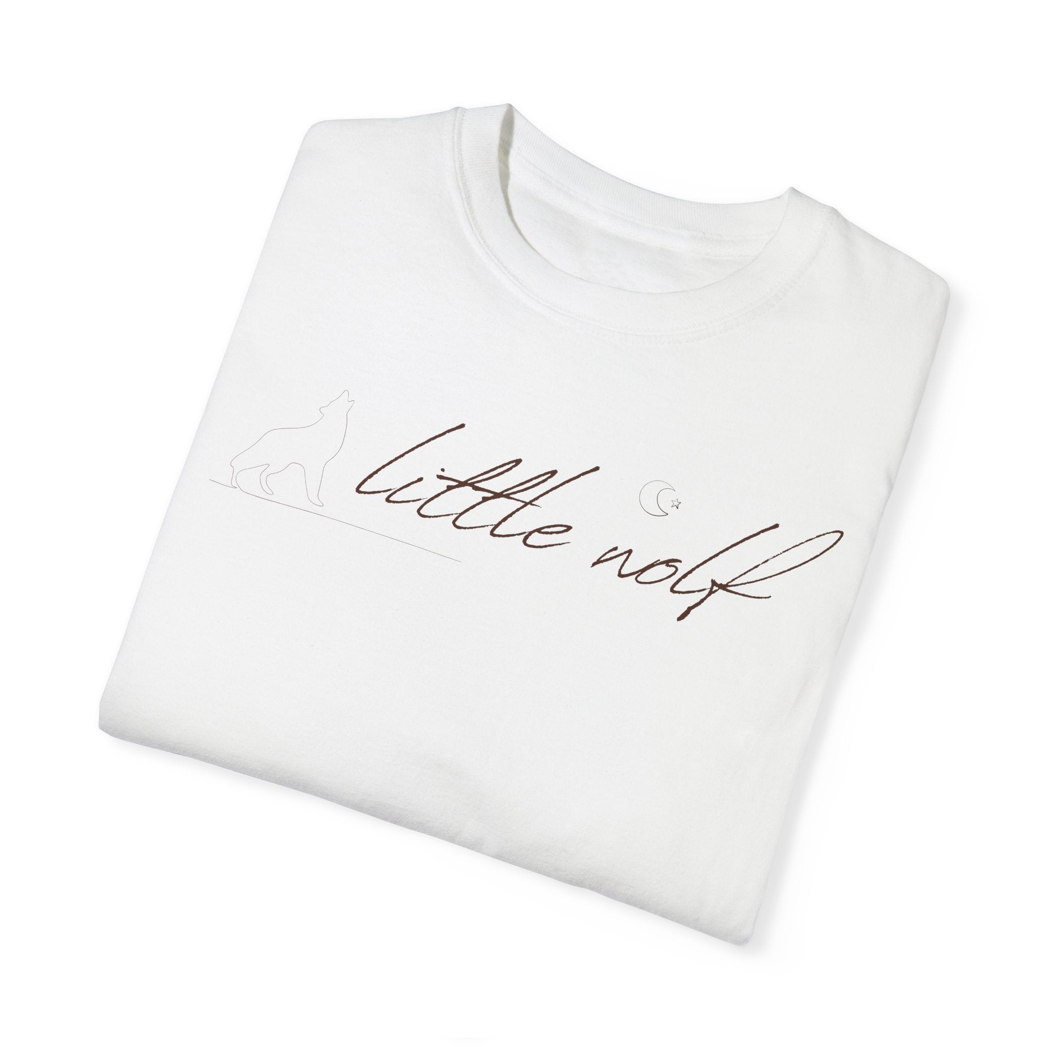 Little Wolf Graphic T-Shirt for Men & Women - Soft Cotton Comfort Fit Tee - Perfect for Casual Wear, Outdoor Adventures & Gifts