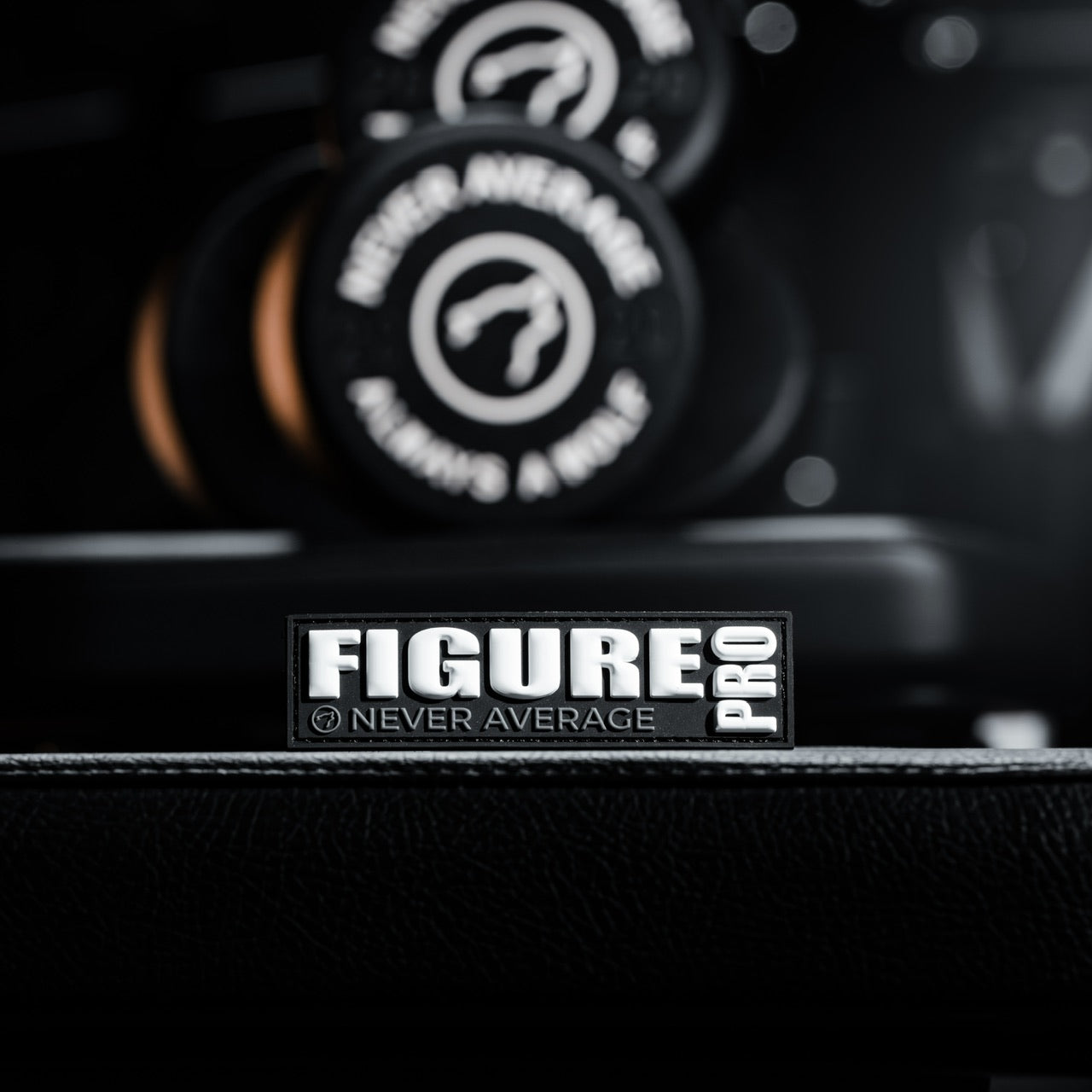 Figure Pro Never Average - Premium Fitness & Bodybuilding Equipment for Home & Gym Workouts | Perfect for Strength Training, Muscle Building & Weight Loss