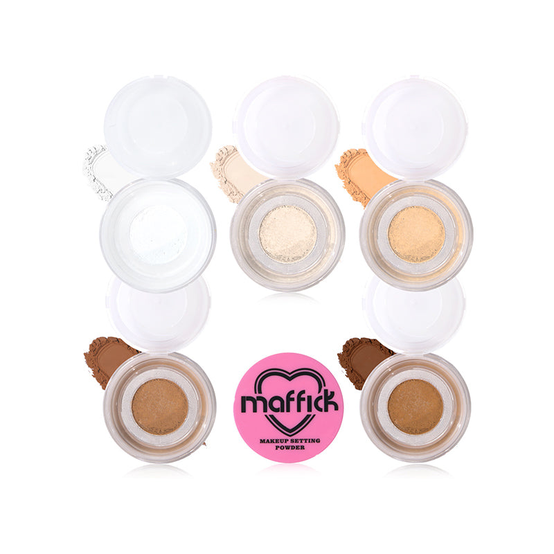 MAFFICK Oil Control Loose Setting Powder - Translucent Matte Finish for Oily Skin | Makeup Setting & Shine Control | Perfect for Daily Wear & Special Occasions