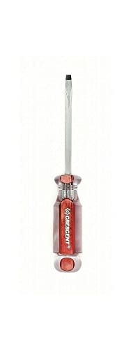 6 Inch Slotted Screwdriver with Square Shaft - Durable CHNN CS5166 for Home Repair, DIY Projects & Automotive Maintenance