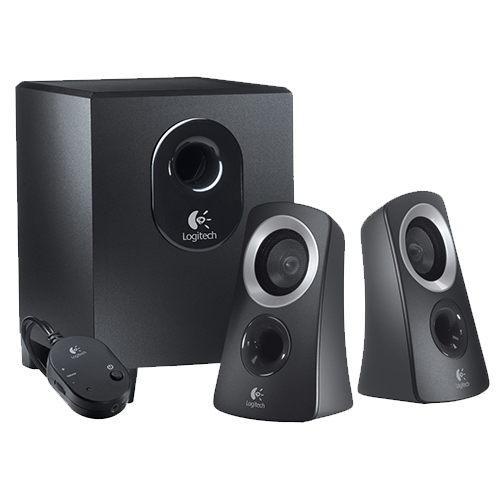 Logitech Z313 Speaker System with Subwoofer - 25W 2.1 Computer Sound System for PC, Laptop, Gaming & Home Theater - Perfect for Music, Movies & Gaming Sessions