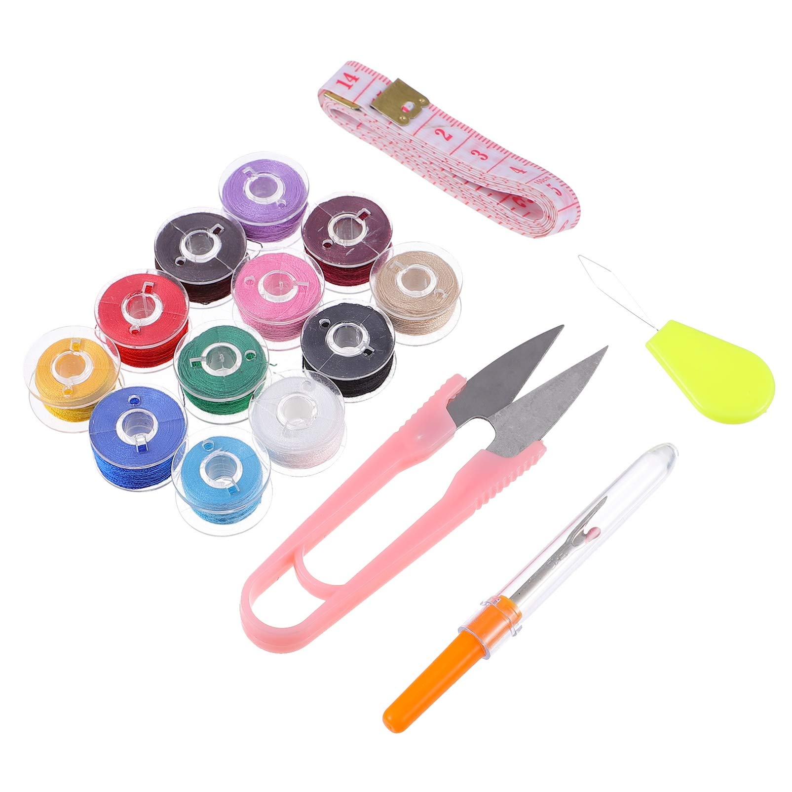 Premium Sewing Kit with Scissors, Thread, Needles & Tape Measure - Complete Sewing Supplies for Beginners, Adults & Kids - Perfect for Home Repairs, DIY Crafts & Emergency Clothing Fixes