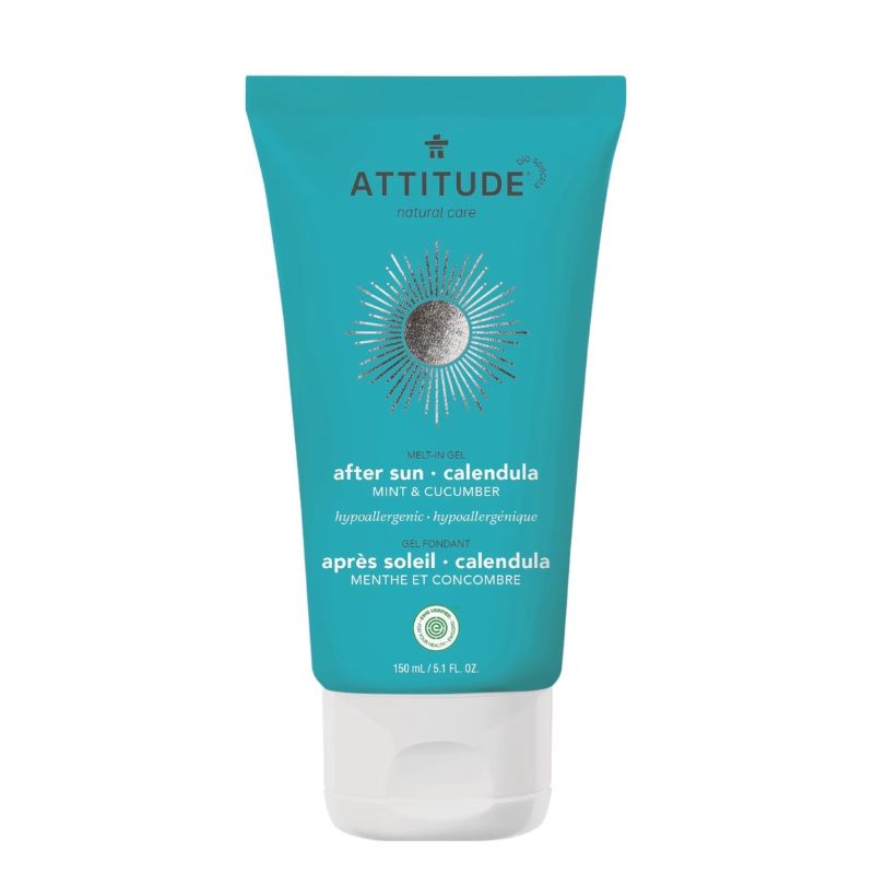 Organic After Sun Gel with Calendula Extract - Soothing Aloe Vera & Vitamin E for Sunburn Relief - Perfect for Beach, Pool & Outdoor Activities