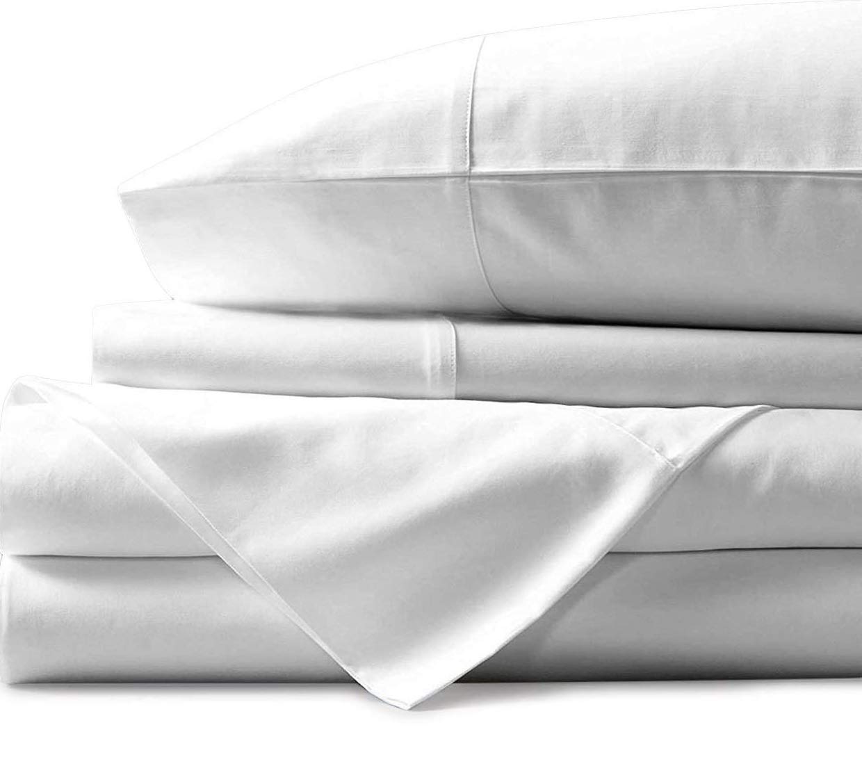 Premium 4-Piece Twin XXL Sheet Set - 100% Egyptian Cotton 850-Thread Count - Fits 10-12