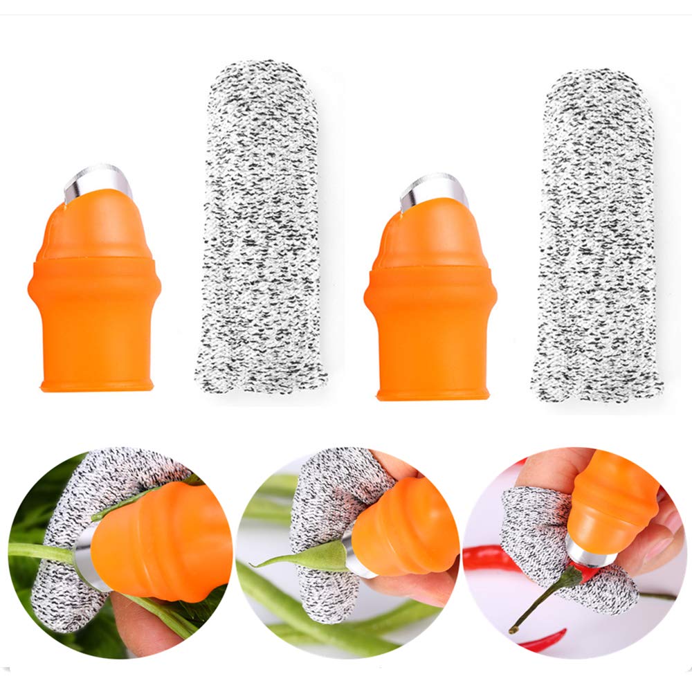 Best Thumb Knife for Gardening - Finger Knife Tool for Plant Trimming & Harvesting - Perfect Garden Gift for Plant Lovers (Great for Pruning Herbs, Harvesting Vegetables & Fruit Picking)