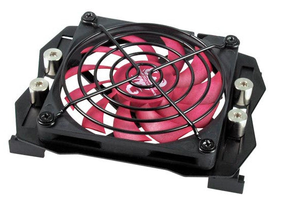 Evercool RVF 1F Universal VGA Cooler with 80mm Fan - Replacement GPU Cooling Solution for Gaming PCs and Workstations - Perfect for Overclocking and Extended Gaming Sessions