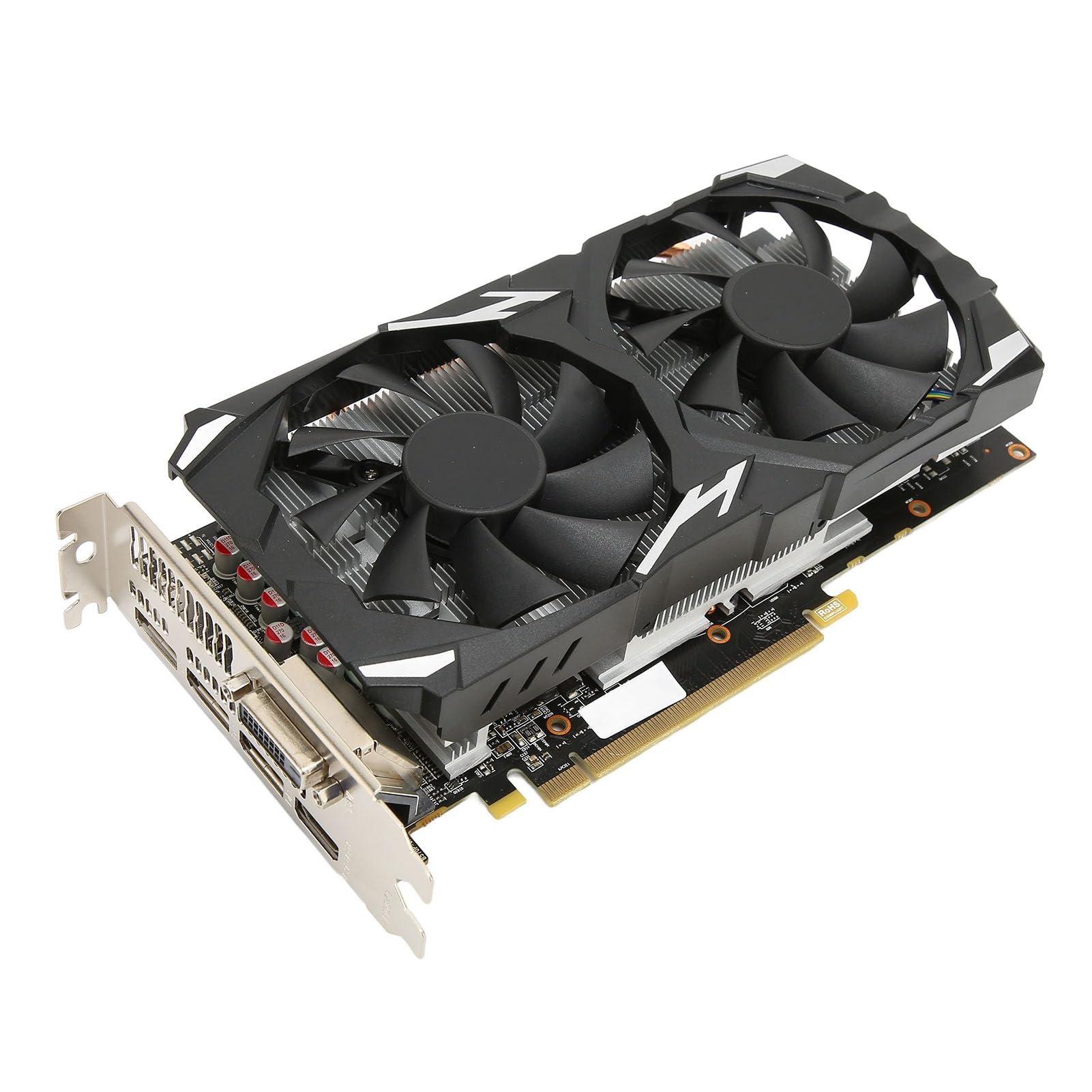 VBestLife RX 580 8GB GDDR5 256-bit Gaming Graphics Card with DP/HDMI/DVI, PCIe 3.0, Dual Cooling Fans - 4K Support for PC Gaming, Home Office & Video Editing | Perfect for Fortnite, Call of Duty & Streaming