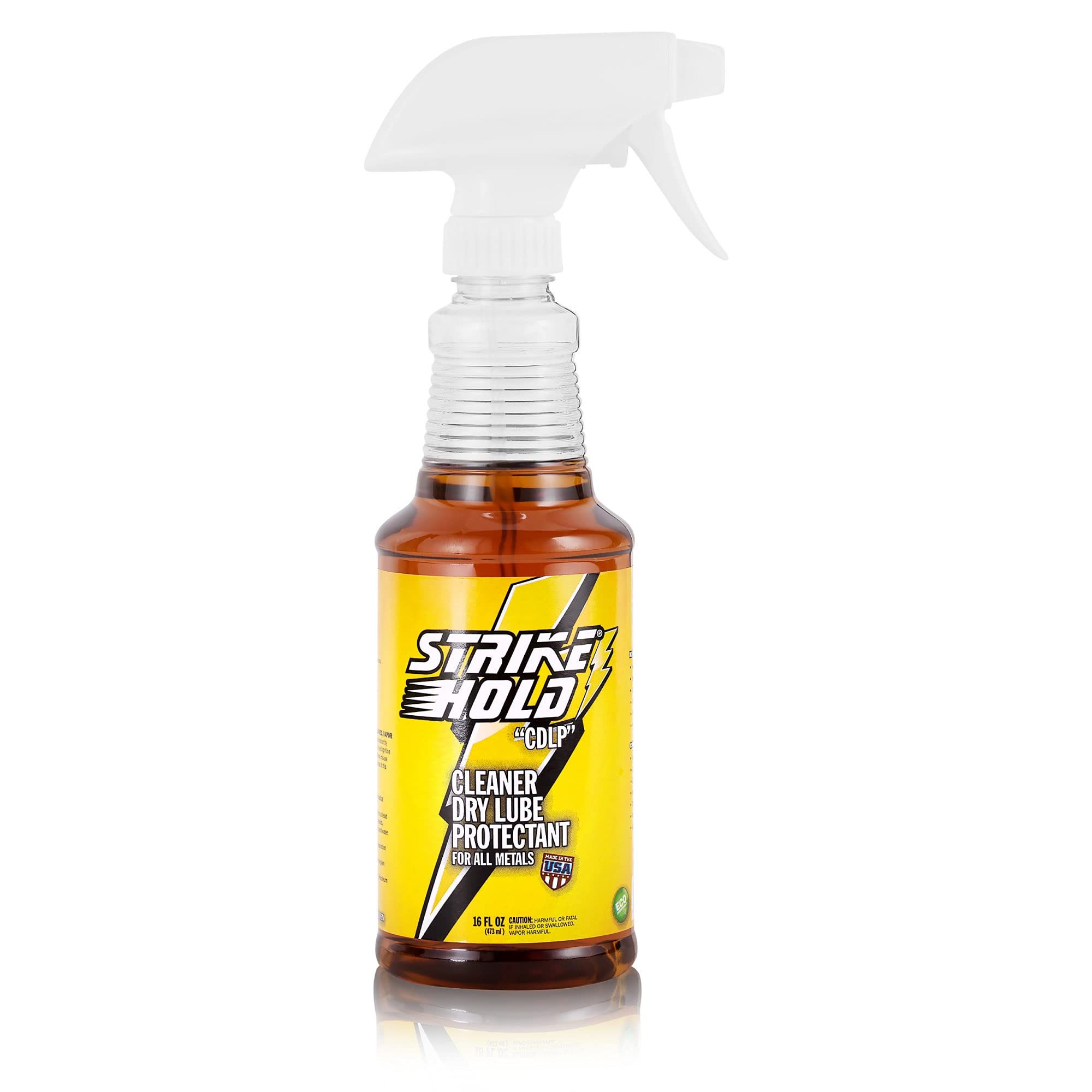16oz Trigger Spray Bottle - Heavy Duty Chemical Resistant for Cleaning, Gardening & DIY Projects - Refillable & Leak Proof (Pack of 2)