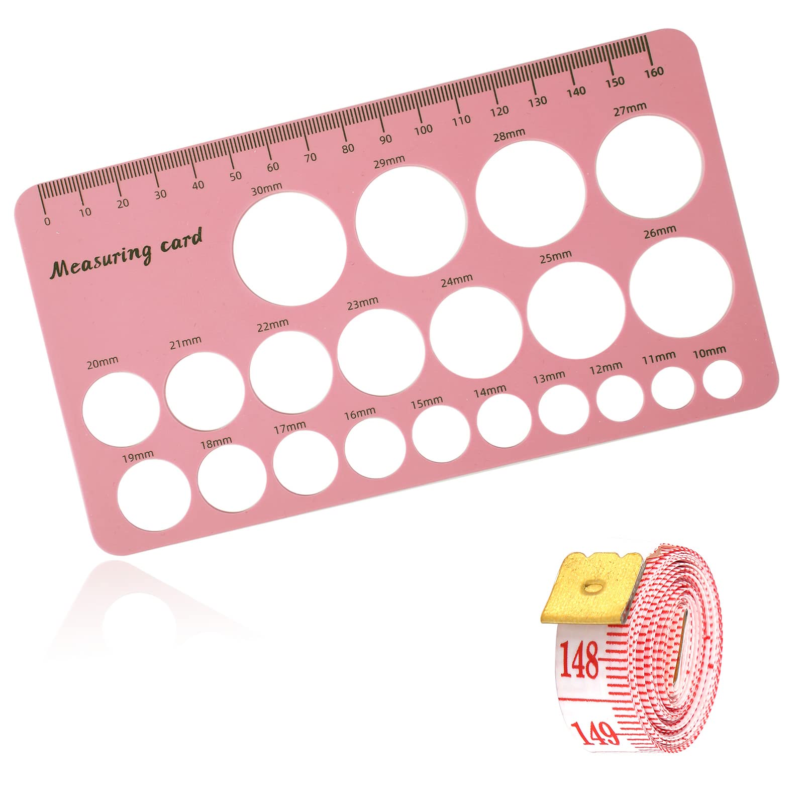 **Accurate Silicone Nipple Ruler for Flange Sizing - Soft Measuring Tool for Breast Pump Fit - Perfect for New Mothers (Pink) - Ideal for Comfortable Pumping at Home or Work**