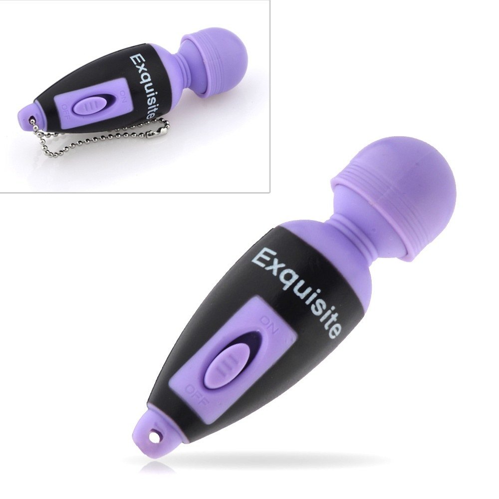 Mini Cute Keychain Style Single Speed Vibrator - Discreet & Portable Massager for Women | Adult Sex Toys for Travel, Gifts & Personal Pleasure