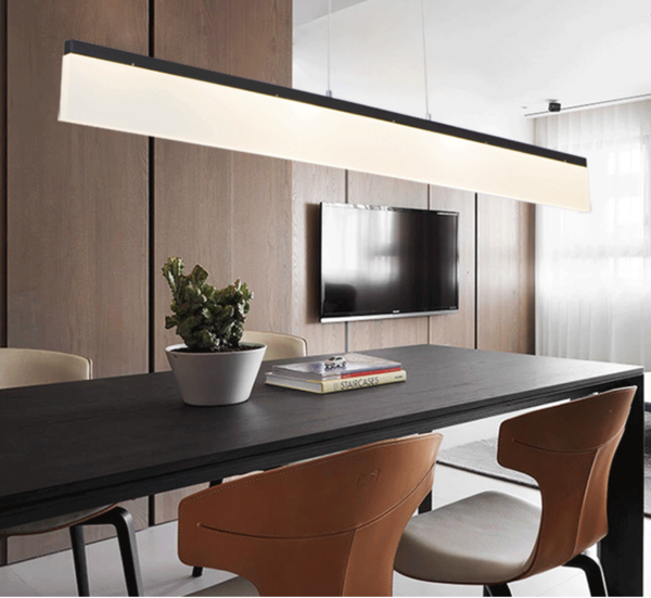 GREGER Slim Case Pendant Light - Modern Minimalist Hanging Fixture for Kitchen Island, Dining Room & Bedroom Lighting (Pre-Order)