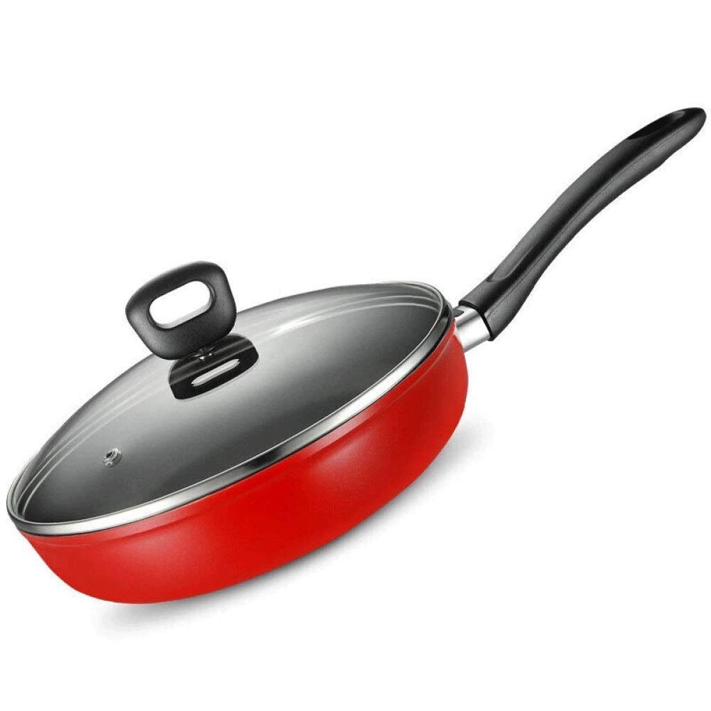 Premium Non-Stick Electric Wok Pan with Teflon Platinum Coating - Perfect for Stir-Fry, Omelettes & Asian Cooking | Ideal for Home Chefs & Quick Meals