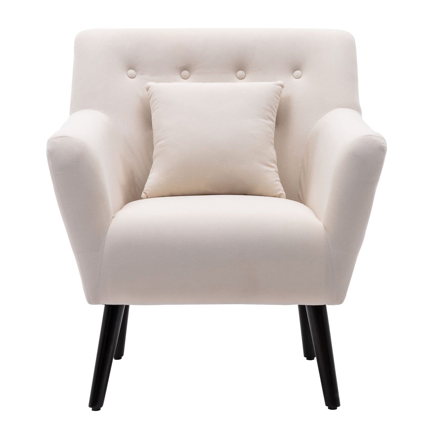 Comfortable Wingback Recliner Chair - Plush Upholstered Accent Chair for Living Room, Bedroom & Office | Perfect for Reading Nook, Lounge Area & Home Decor