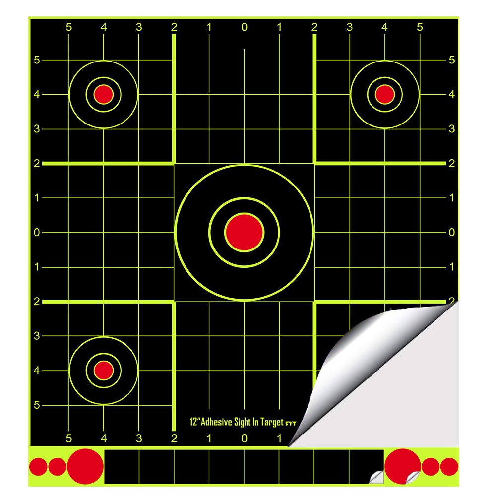 Adjustable Shooting Target Stand for Outdoor - Paper Target Holder for BB Guns, Airsoft & Airguns - Perfect for Backyard Target Practice & Range Training