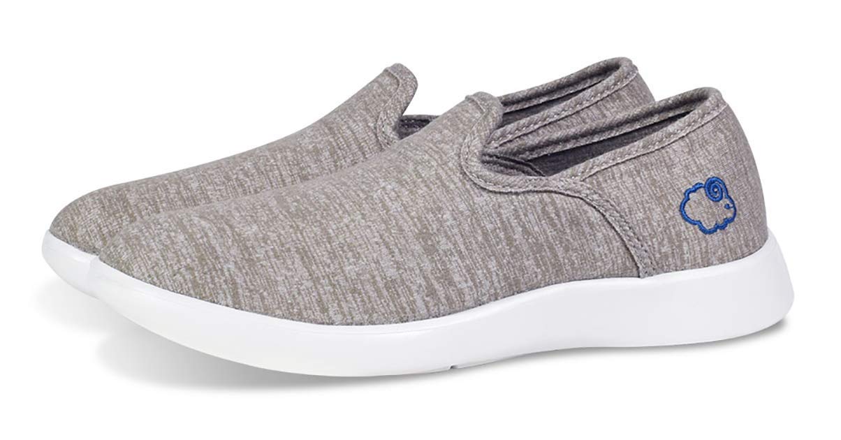 LeMouton Women's Wool Slip-On Shoes - Comfortable & Lightweight for Walking, Casual Wear | Perfect for Indoor Lounging, Errands & Travel
