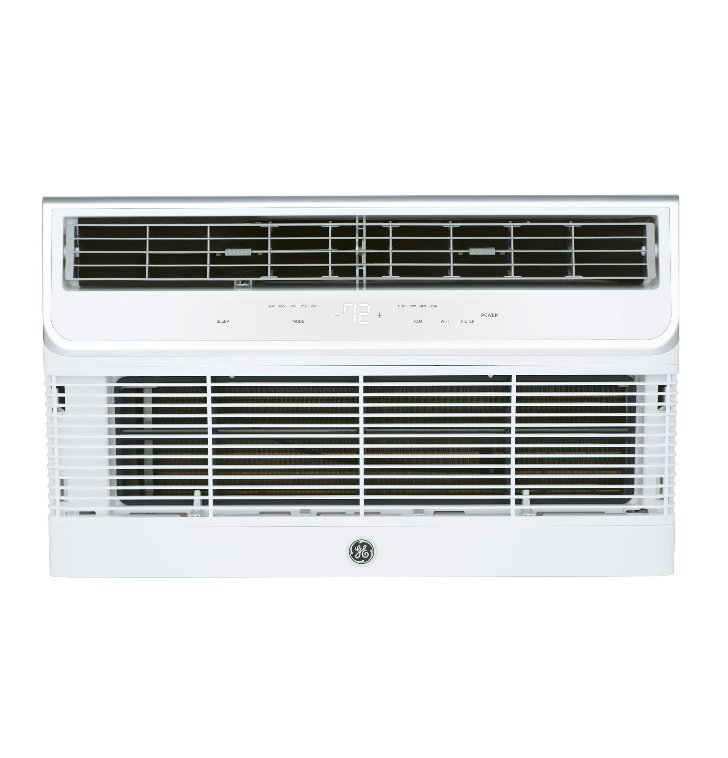 GE® AJEQ08AWJ 115V Built-In Heat/Cool Room Air Conditioner - Perfect for Bedrooms, Living Rooms & Small Spaces