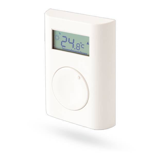 JA 110TP Wired Thermostat for Home & Office - Smart Temperature Control for HVAC Systems | Perfect for Bedrooms, Living Rooms & Workspaces