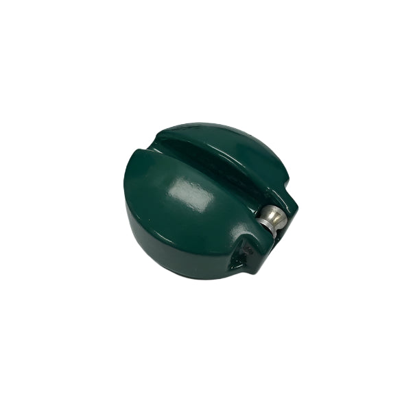 Tennis Net Post End Cap with Wheel - Green Replacement Part for Tennis Court Equipment | Perfect for Tennis Court Maintenance & Net Installation