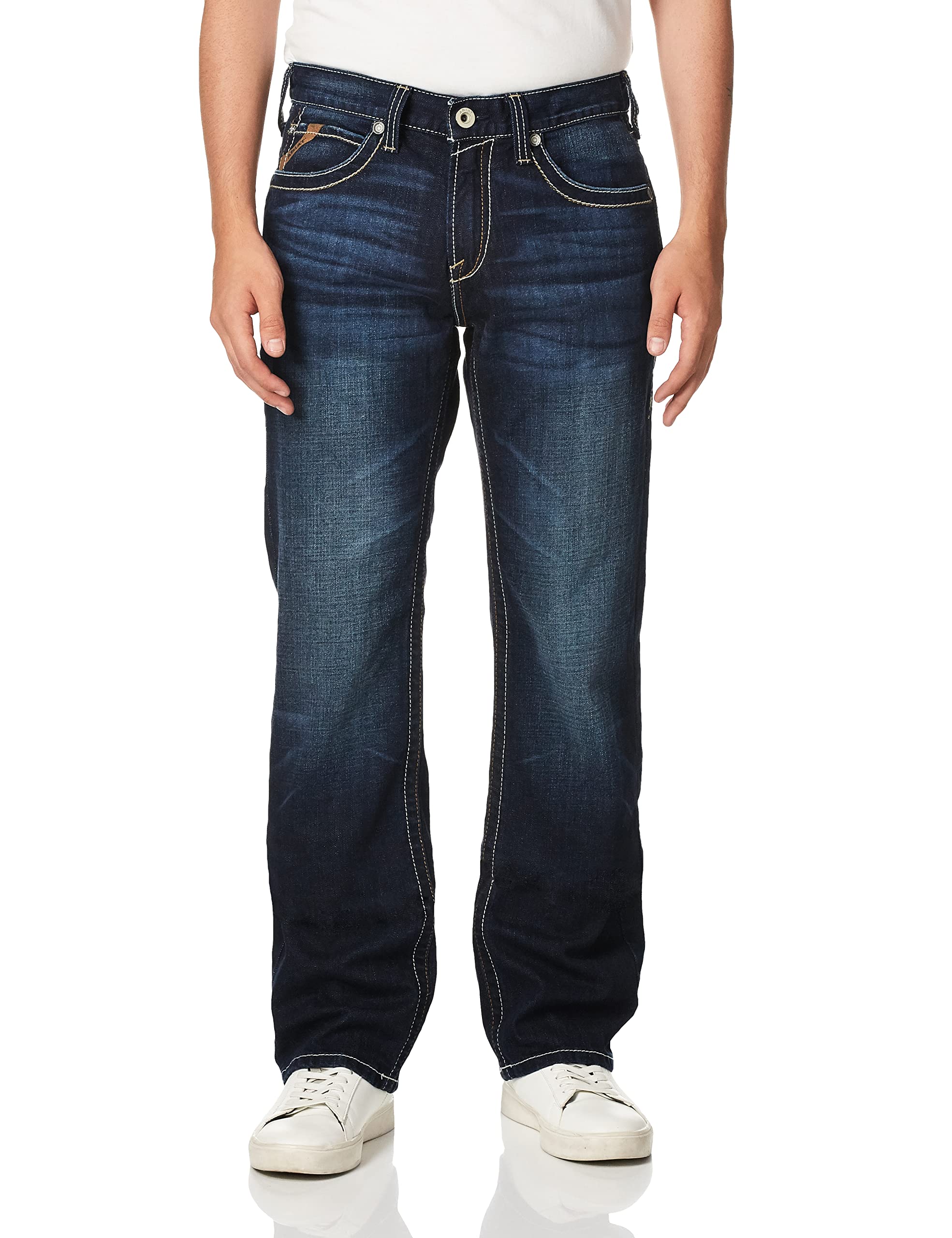 Ariat Men's M7 Stretch Rocker Jean - Comfortable & Durable Western Denim Pants for Riding, Work & Casual Wear