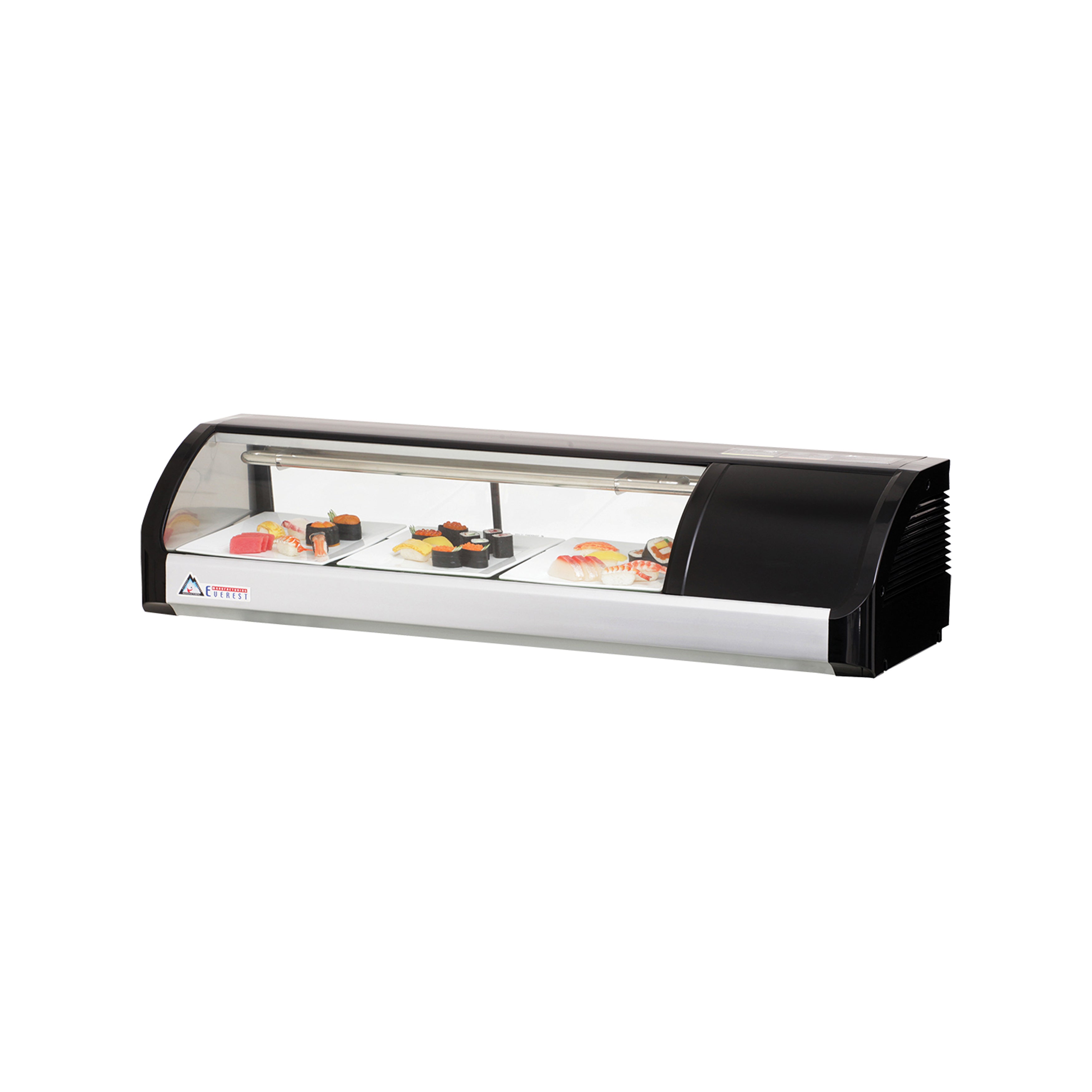Everest ESC47R 48-Inch Commercial Countertop Refrigerated Display Case - Perfect for Delis, Bakeries, Cafes & Convenience Stores