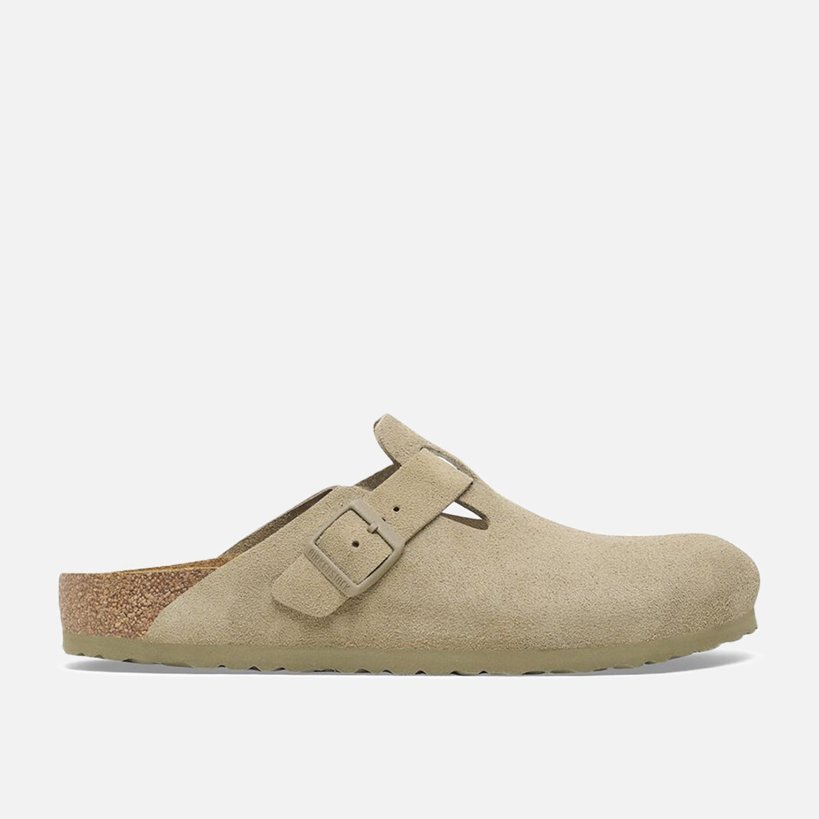 Boston Suede Shoes for Men - Faded Khaki Casual Sneakers for Walking, Travel & Everyday Wear