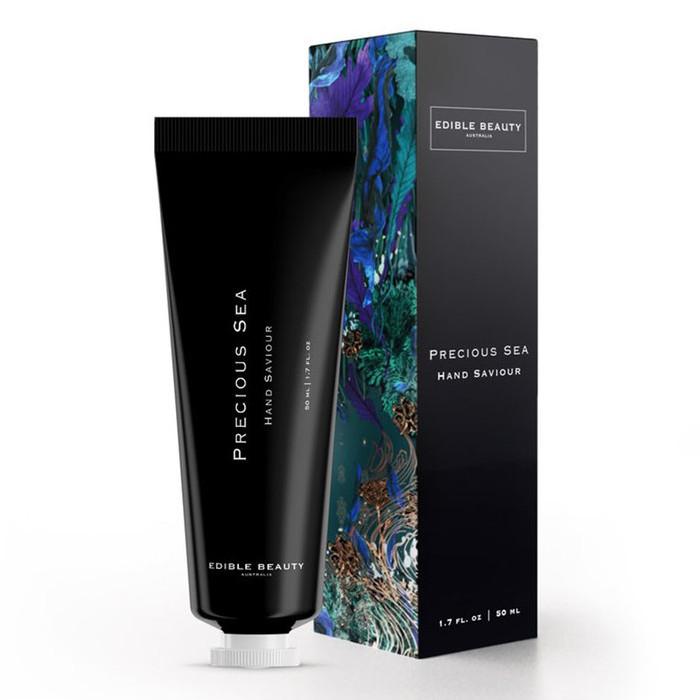Edible Beauty Precious Sea Hand Saviour - Organic Hand Cream for Dry Skin, Nourishing & Hydrating - Perfect for Winter Care, Travel & Daily Moisturizing