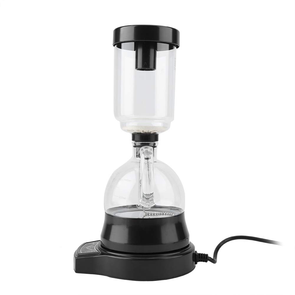 Premium Electric Siphon Coffee Maker with Elegant Touch Screen - Fast Brewing Home Coffee Machine for Espresso, Latte & Americano - Perfect for Kitchen, Office & Gift Giving