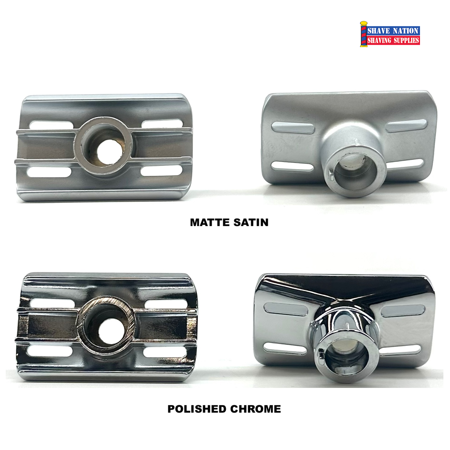 Merkur Futur Safety Razor Comb Baseplate Replacement Part - Premium Stainless Steel Shaving Accessory for Wet Shaving & Barber Shop Use