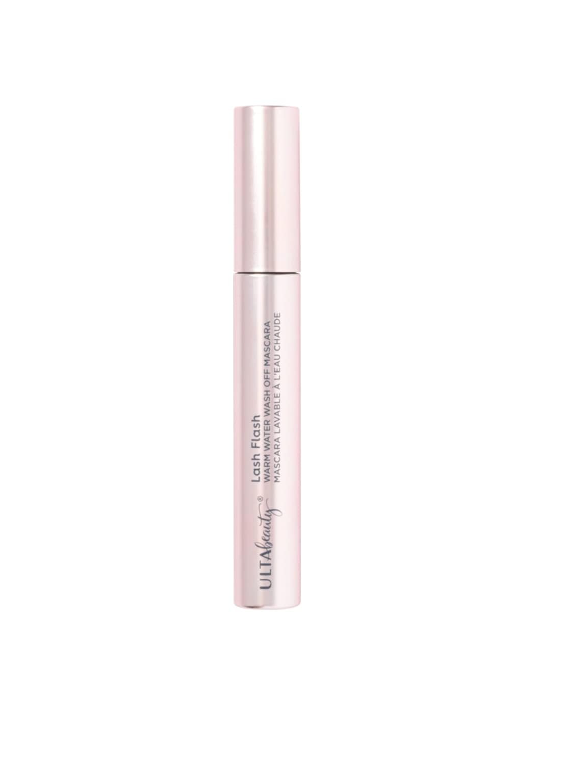 Ulta Beauty Lash Flash Warm Water Off Mascara - Jet Black Waterproof Mascara for Long-Lasting Volume | Perfect for Daily Wear, Swimming & Sensitive Eyes