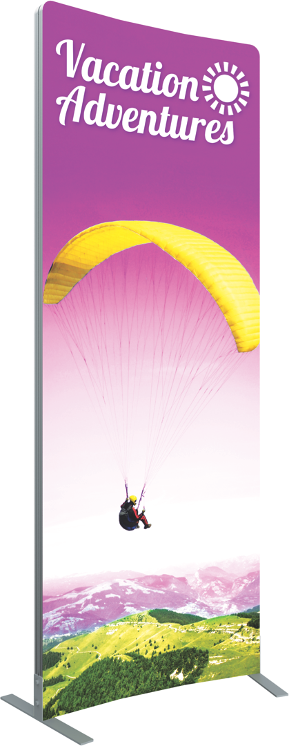 Vector Frame - Curved Graphic Design for Wall Art, Posters & Home Decor | Perfect for Living Room, Bedroom & Office