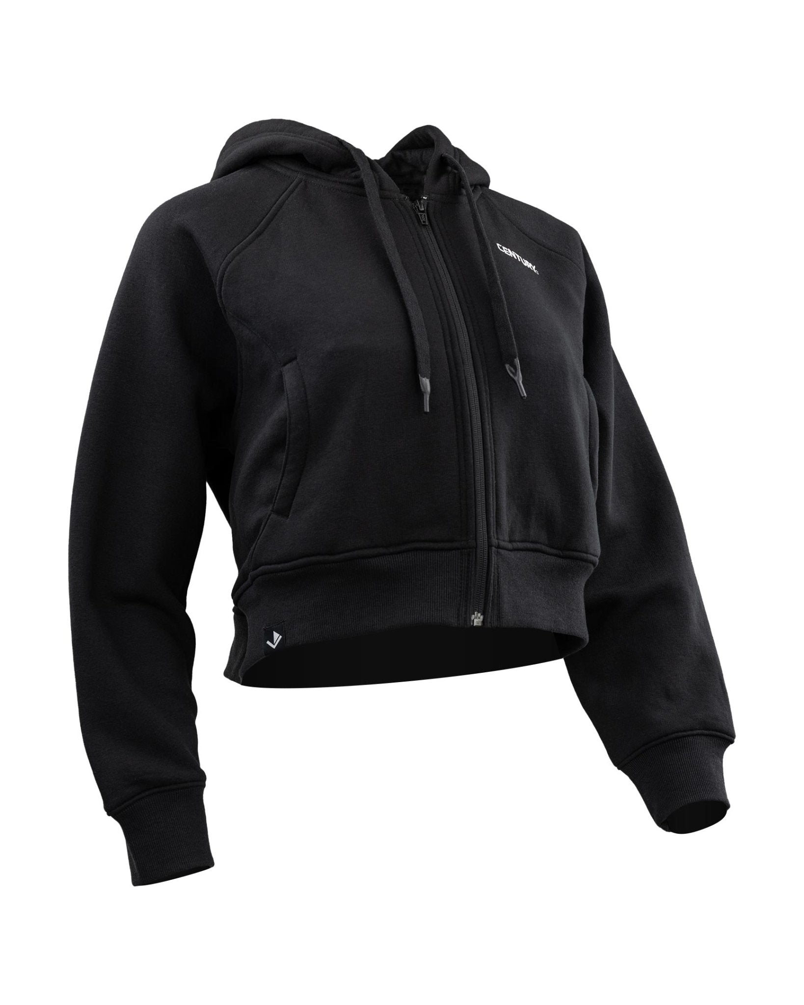 Century Women's Zip Hoodie - Soft Fleece Jacket with Front Pockets for Casual Wear & Outdoor Activities