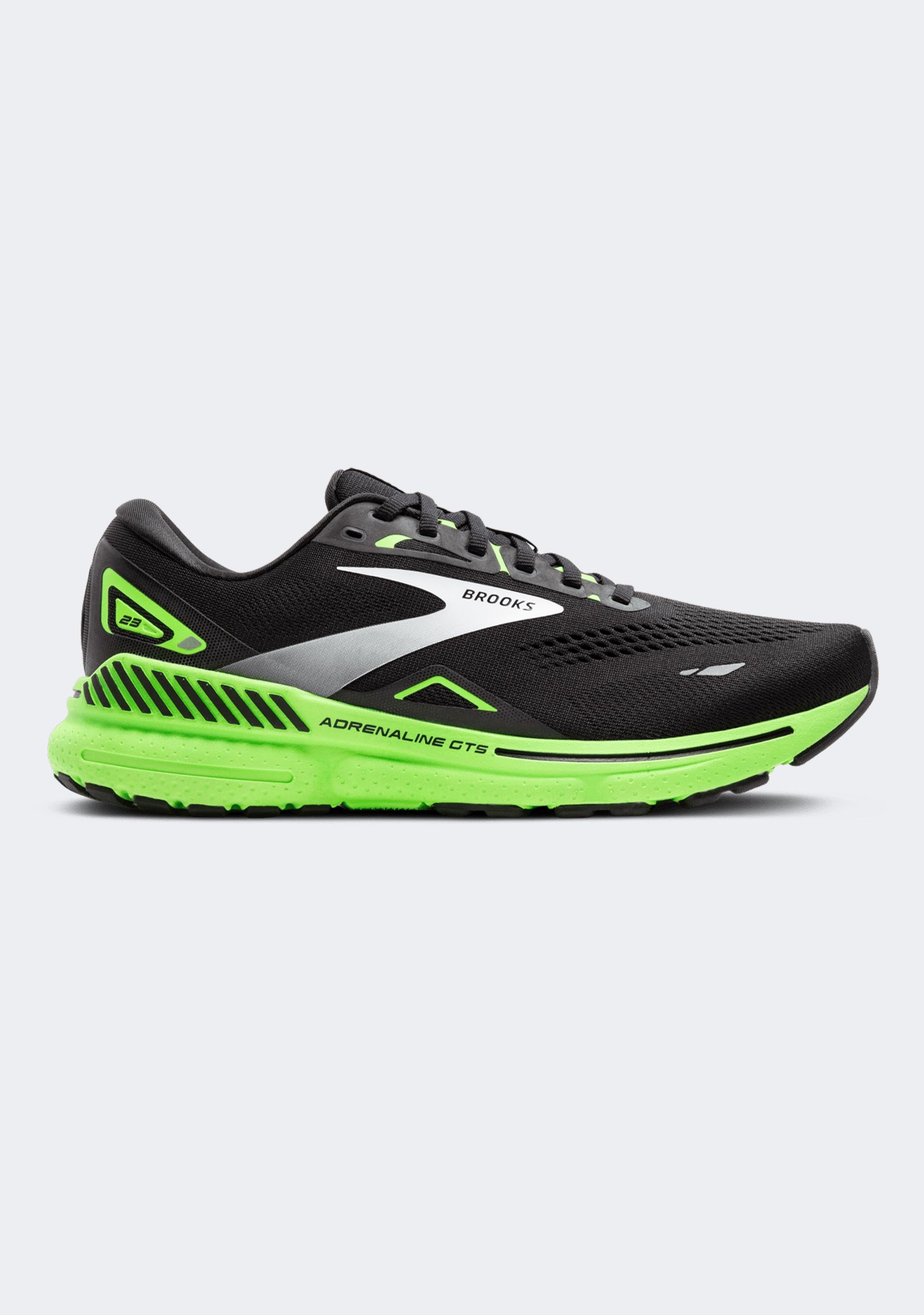 Brooks Men's Adrenaline GTS 23 Running Shoes - Supportive Cushioning for Road Running, Jogging & Training - Lightweight Stability Sneakers for Men