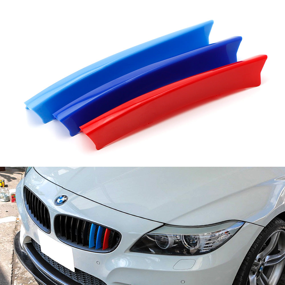 BMW E89 Z4 (2009-2016) ///M Color Grille Insert Trims with 9 Standard Grille Beams - Upgrade Front Grille for Enhanced Style & Sporty Look - Perfect for Car Enthusiasts & BMW Modifications