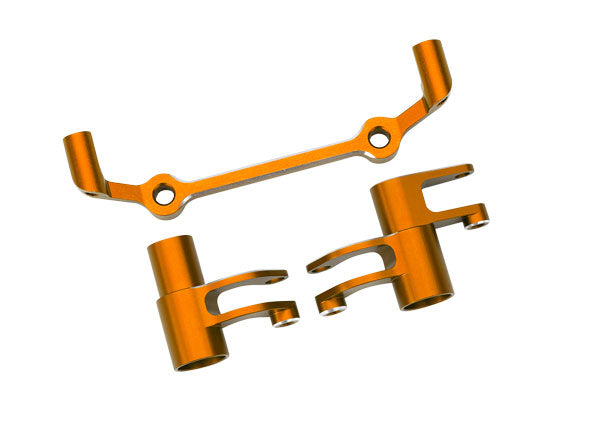 High-Quality Aluminum Bellcranks - Durable Orange Aircraft Control Parts for RC Planes & Helicopters | Perfect for DIY Model Building & Aviation Enthusiasts