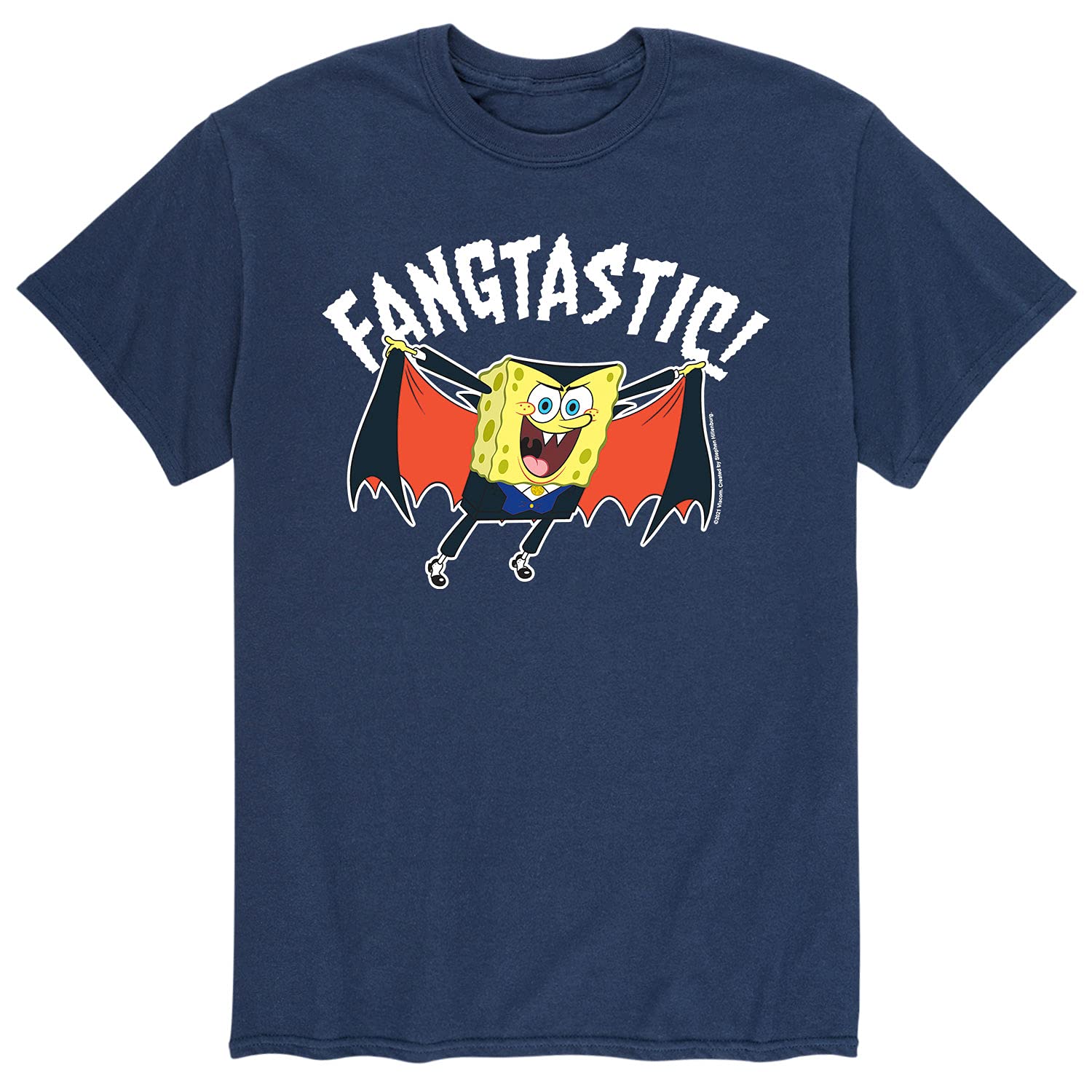 Spongebob Squarepants Men's Graphic T-Shirt - Funny Cartoon Print Short Sleeve Tee for Casual Wear & Fan Gifts