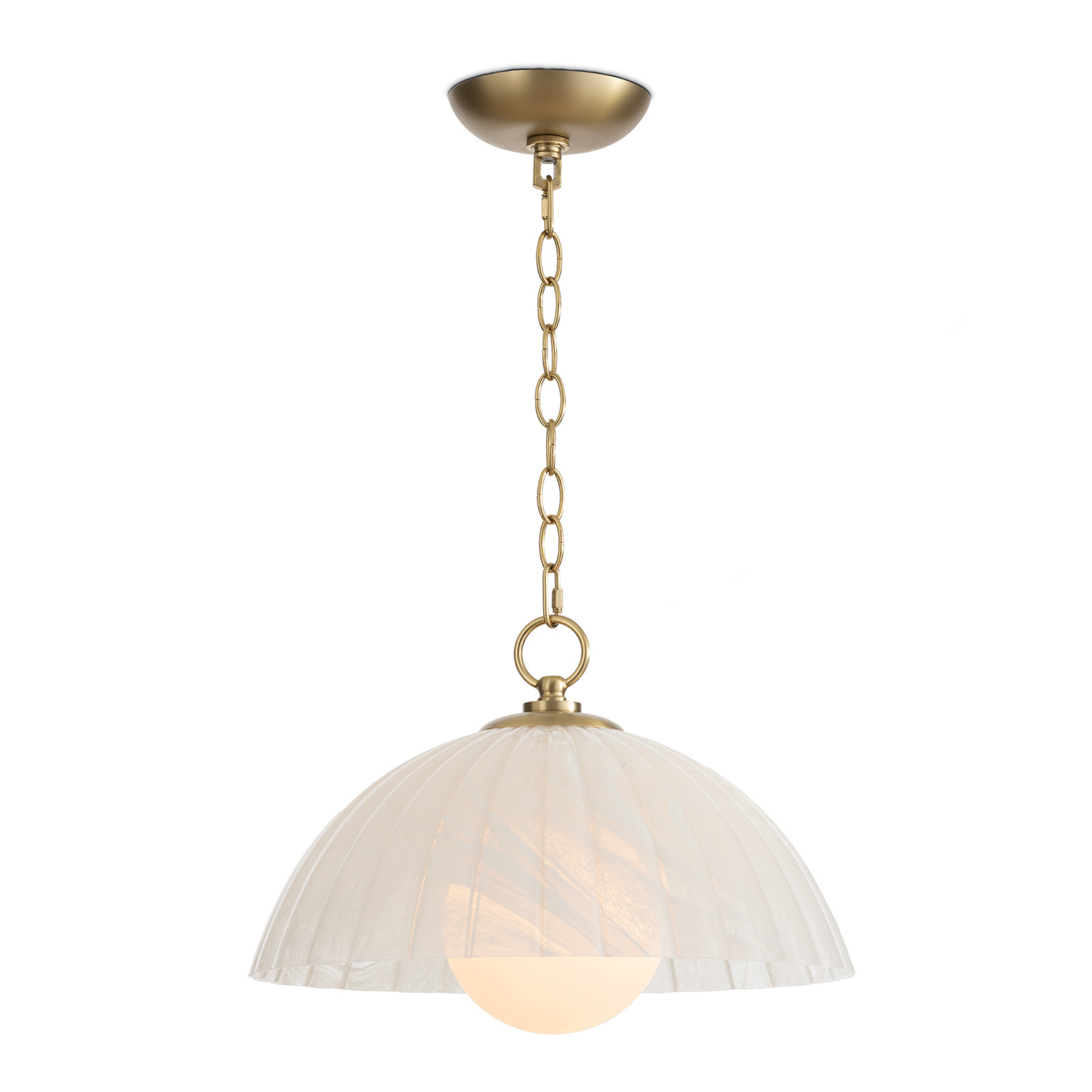 Elegant Dariel Glass Pendant Light - Modern Hanging Chandelier for Dining Room, Kitchen Island, Bedroom & Living Room Decor