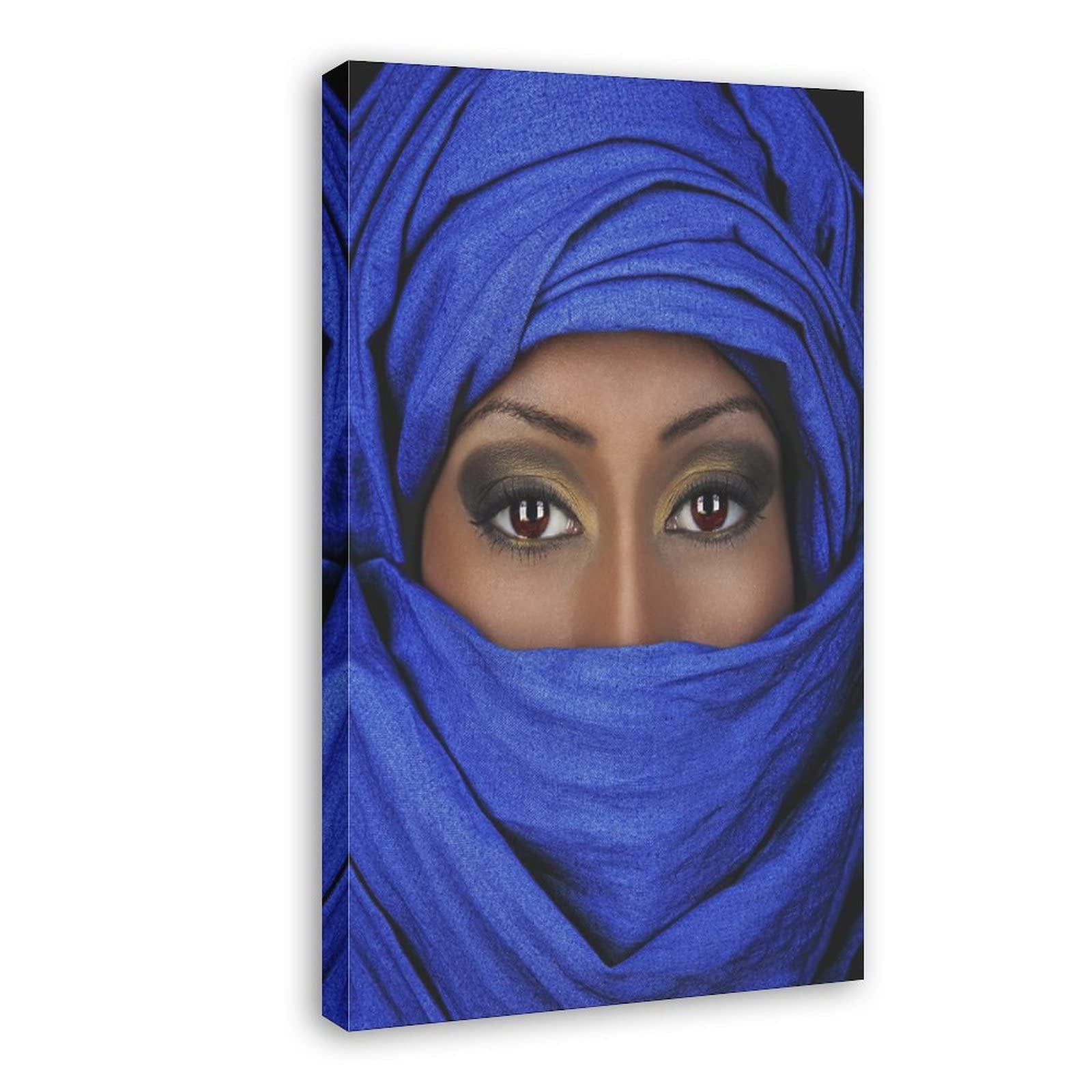 60x90cm (24x36inch) Aesthetic Women Beauty Canvas Wall Art Poster - Bedroom & Living Room Decor, Framed Print Painting for Girls Room, Home Office Wall Decor