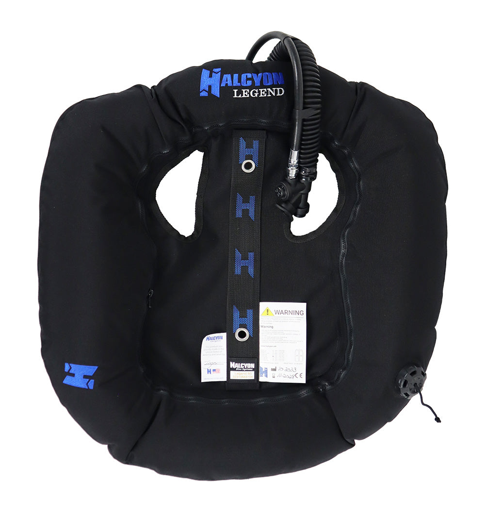 Halcyon Legend™ Double Tanks BC Wing - Premium Scuba Diving Buoyancy Compensator for Professional Divers | Perfect for Deep Sea Exploration and Technical Diving Adventures