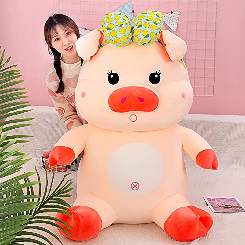 Cute Pig Plush Toy - 85cm Pink Doll for Girls, Kids Gift & Room Decor