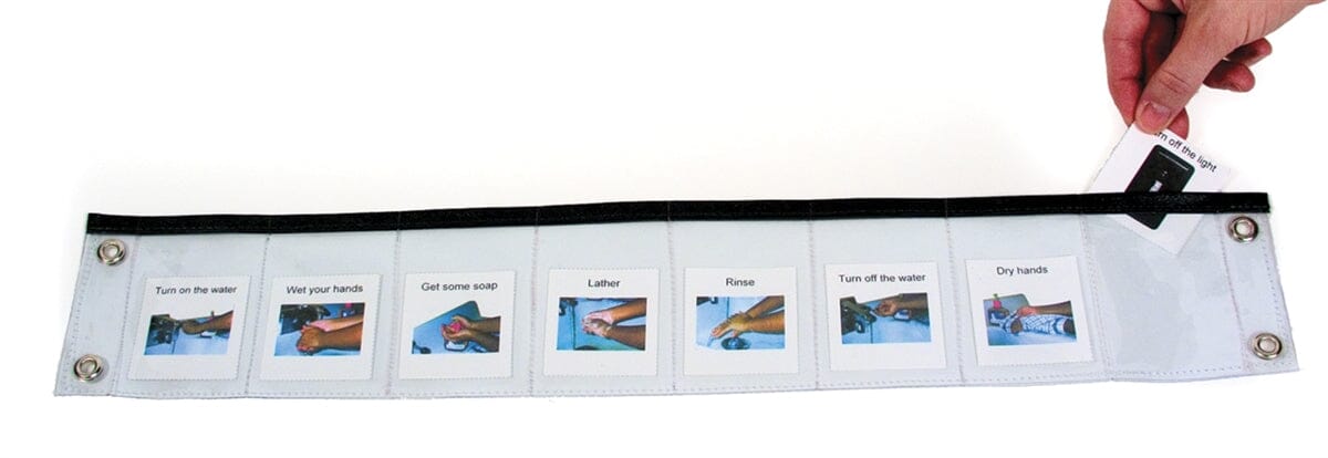 Clear Plastic Sleeve with Slip-In Pockets - Perfect for Organizing Documents, Schedules & Office Supplies - Ideal for Home, Office & School Use