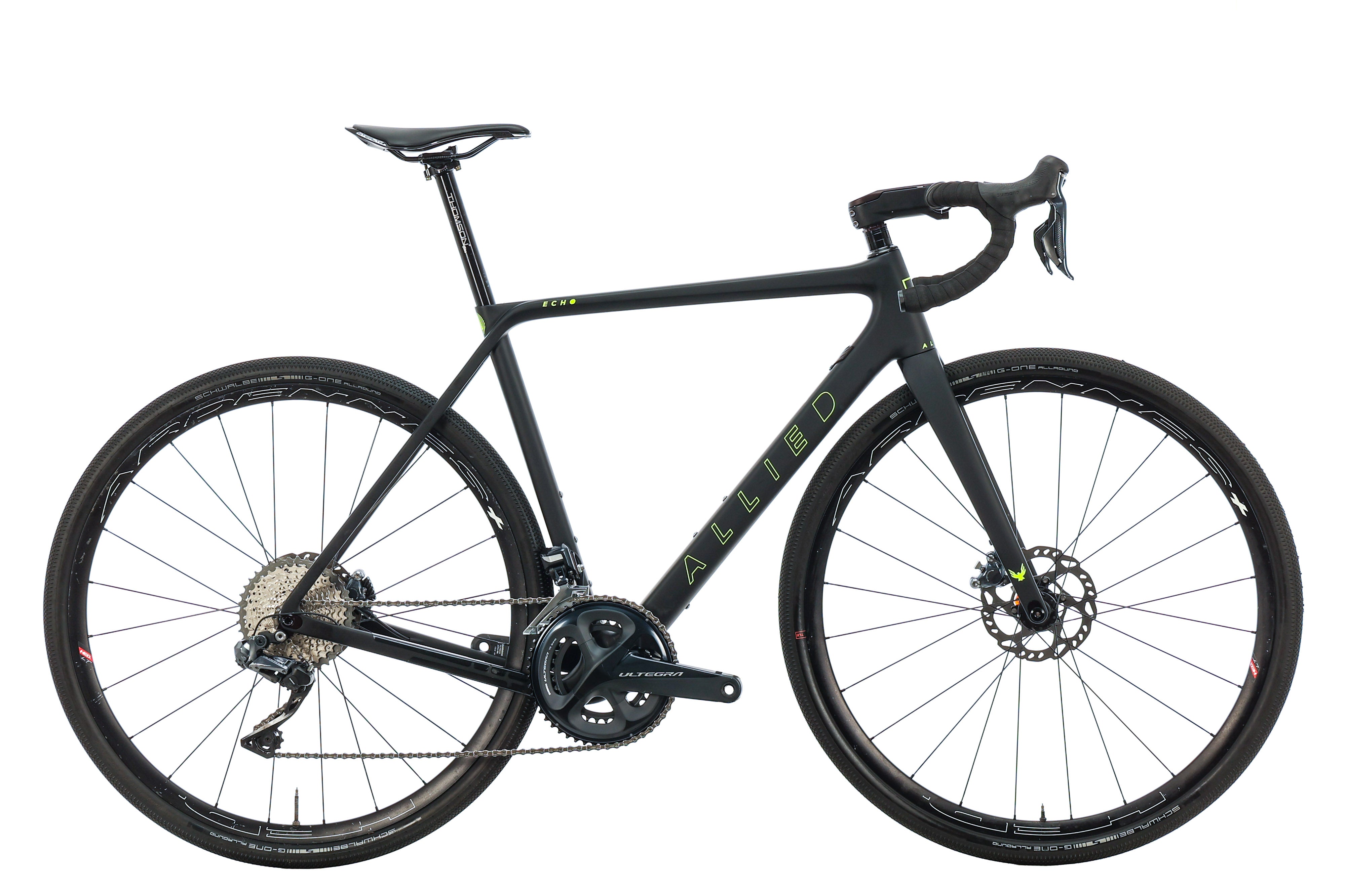 2021 Allied Echo Ultegra Di2 Road Bike - Lightweight Carbon Frame, Shimano Electronic Shifting - Perfect for Competitive Racing & Endurance Road Cycling (Size Small)