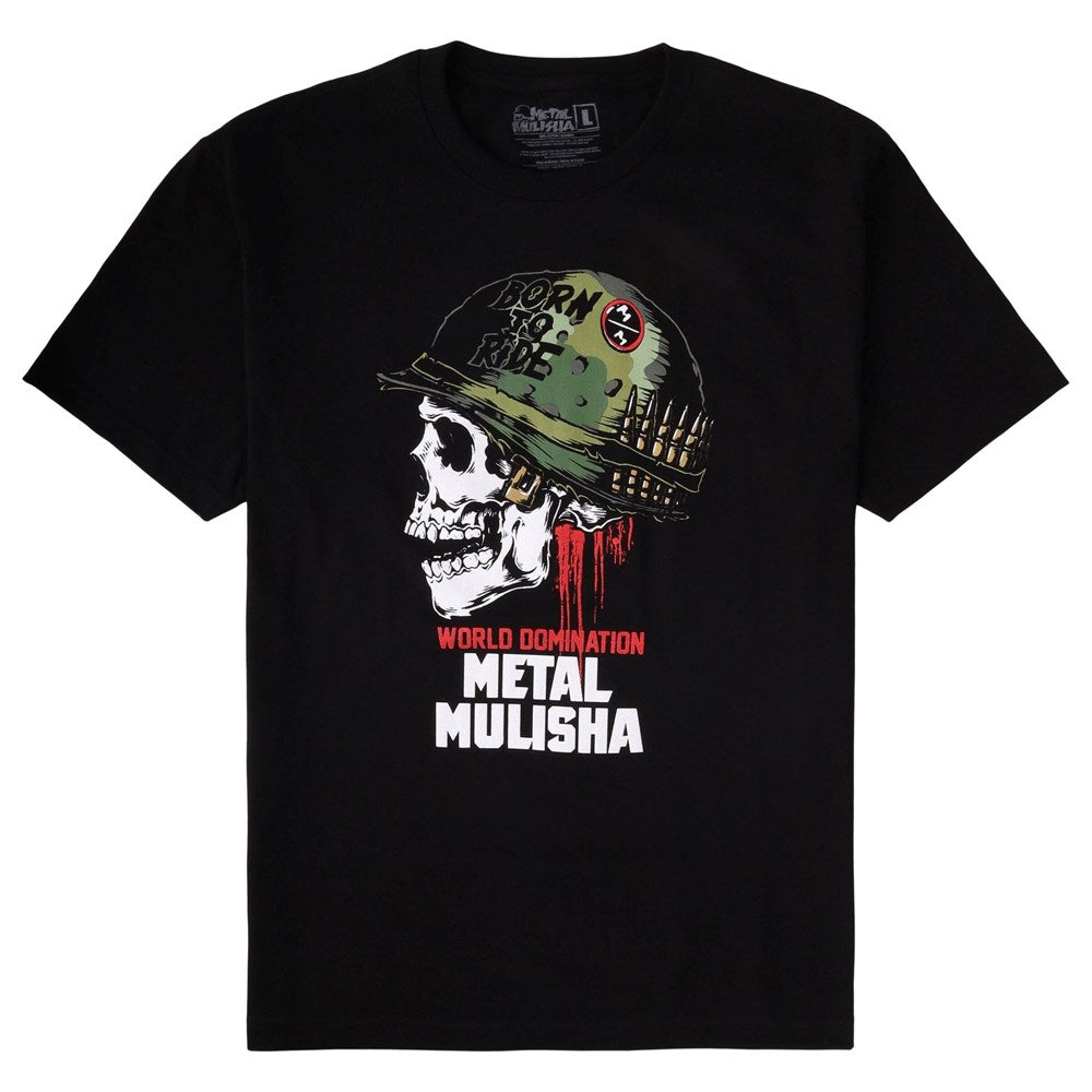 Metal Mulisha Full Metal Graphic T-Shirt for Men - Edgy Streetwear & Motocross Style - Perfect for Casual Wear, Biking, and Skateboarding