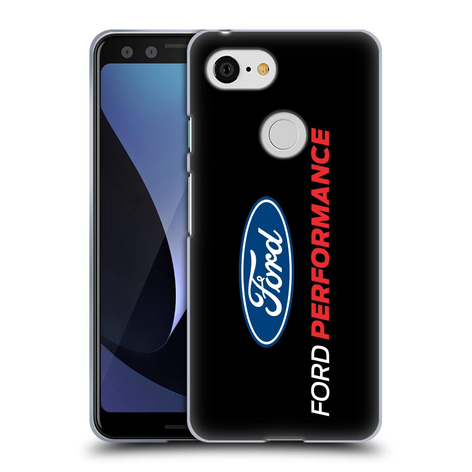 Ford Performance Gel Case for Google Pixel 3 - Oversized Logo Design for Car Enthusiasts