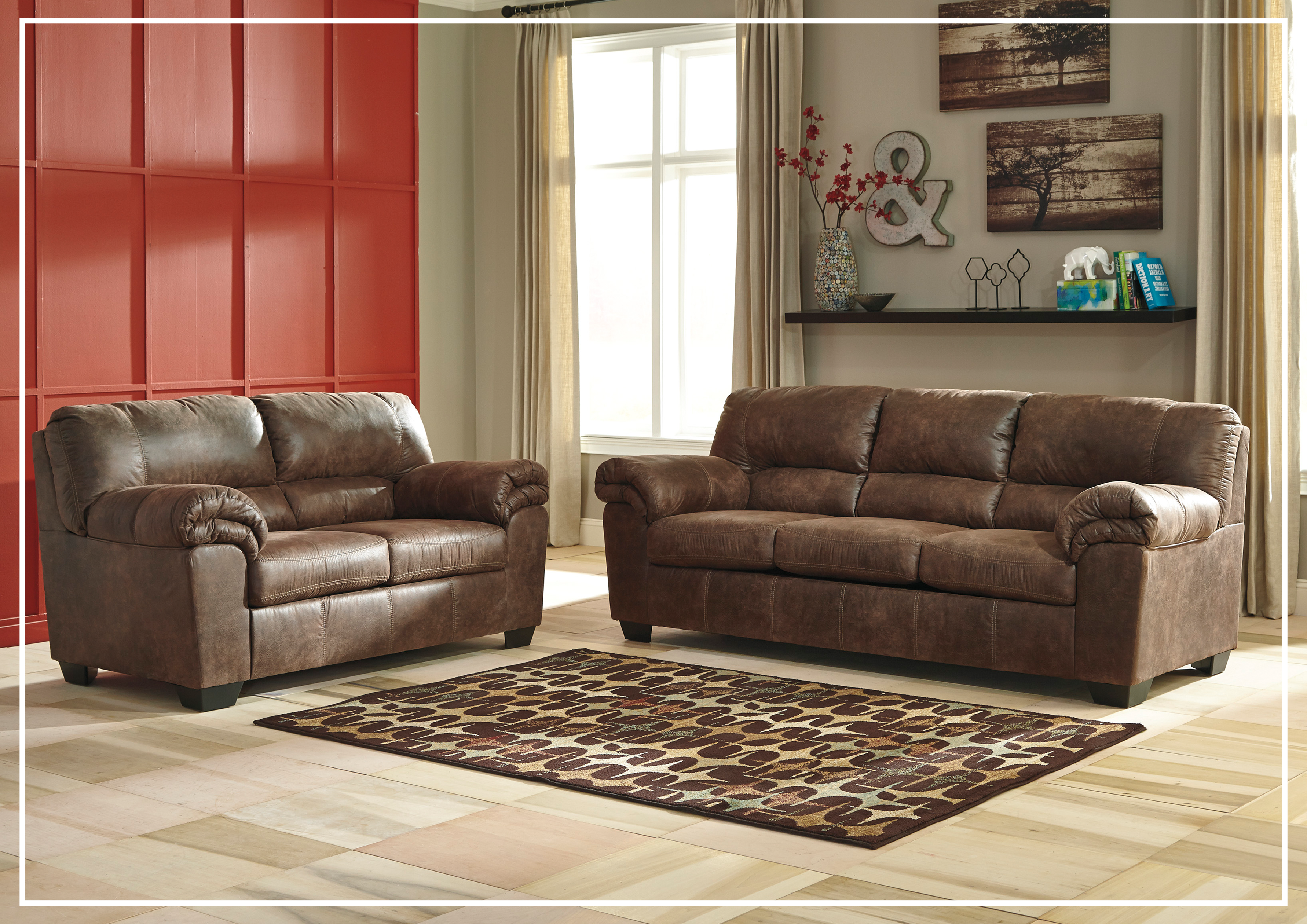 Gio Italia Bradford 3-Seater Full XL Size Faux Leather Sleeper Sofa Bed - Convertible Couch for Living Room, Guest Room & Small Spaces