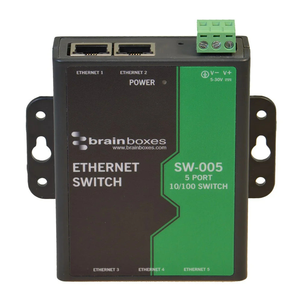 Baseline BL ETH SW 5 Port Ethernet Switch - High-Speed Network Hub for Home & Office, Gaming, Streaming & Smart Devices