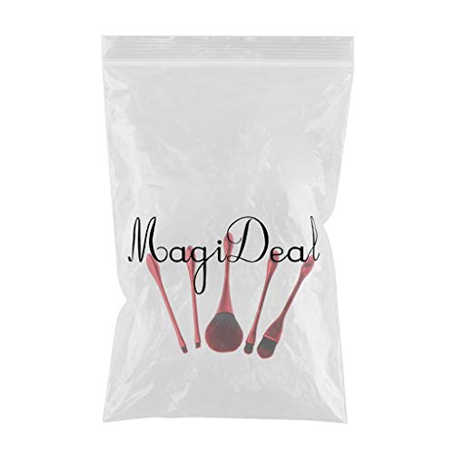 5Pcs Soft Fluffy Makeup Brushes Set - Professional Cosmetic Blending Brushes for Eyeshadow & Foundation - Perfect for Everyday Makeup & Travel Beauty Kit