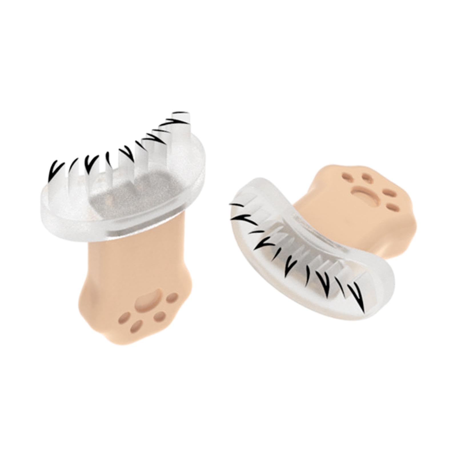 Sharplace 2x2pcs Lower Lash Pads - Reusable Eyeliner Stencil Tool for Quick & Easy Eye Makeup - Perfect for Beginners & Professional Makeup Artists | Great for Daily Use, Parties & Special Occasions
